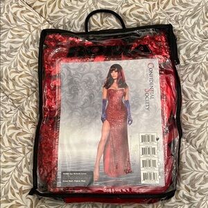 Roma Red Sequin Gown Jessica Rabbit Large